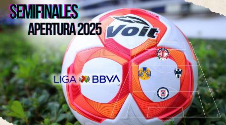 Toluca, Tigres, Cruz Azul y Monterrey tienen en sus manos la posibilidad de avanzar hasta la final del futbol mexicano. ESPECIAL / IMAGO7 y CANVA