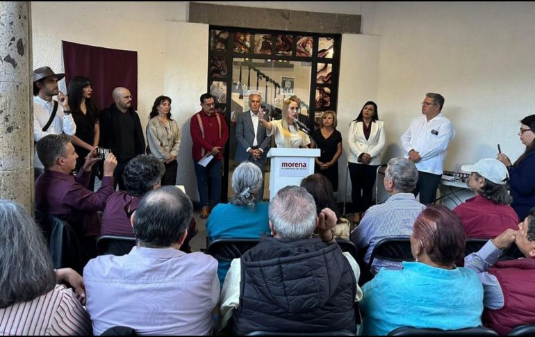 Al evento asistieron dirigentes de los años fundacionales de Morena Jalisco. ESPECIAL
