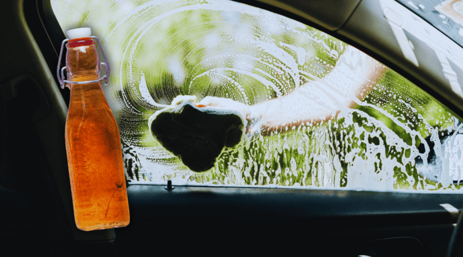 El vinagre de manzana puede servir para quitar olores al interior de un auto. ESPECIAL / CANVA