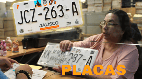 Se estima que durante diciembre se sustituyan alrededor de 150 mil placas, lo que permitirá llegar a la meta proyectada del millón de láminas en 2025. ESPECIAL/Gobierno de Jalisco