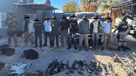 Roberto “N”, alias “El 02”, fue detenido junto con otras 10 personas presuntamente vinculadas a un grupo delictivo que opera en la zona. SECRETARÍA DE SEGURIDAD Y PROTECCIÓN CIUDADANA