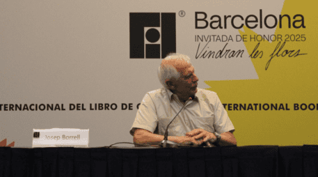 Borrell aseguró que el continente está dividido entre países que le han seguido el juego a Trump, como Italia y Hungría; y otros, como España, que se niega a seguir sus indicaciones en cuanto al aumento del gasto militar. FERIA INTERNACIONAL DE GUDALAJARA