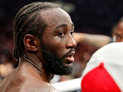 Terence Crawford retiene los cetros de la OMB, AMB y FIB, pero técnicamente pierde su estatus de campeón indiscutido. AFP / ARCHIVO