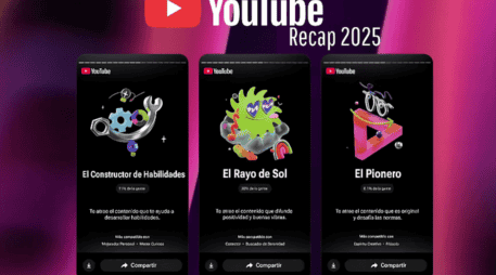 La nueva función de YouTube muestra un recuento personalizado con intereses y actividad general del usuario. ESPECIAL