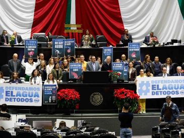 Diputados durante la discusión de la nueva Ley General de Aguas. SUN/ DIEGO SIMÓN SÁNCHEZ