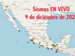 Sismos en México | EN VIVO | 4 de diciembre de 2025. ESPECIAL / SSN