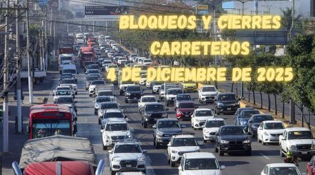 Bloqueos y cierres de carreteras en México este 4 de diciembre de 2025. EL INFORMADOR / ARCHIVO