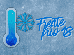 Se prevé un nuevo descenso de temperatura este jueves por el frente frío 18. ESPECIAL / CANVA