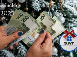 El SAT establece que el aguinaldo no paga impuestos cuando este ingreso no supera el equivalente a 30 Unidades de Medida y Actualización (UMA). ESPECIAL / CANVA