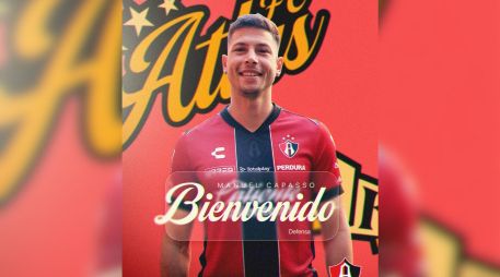 Manuel Capasso inicia una nueva etapa en la Liga MX con Atlas, institución que confía en su experiencia y liderazgo para reforzar su proyecto deportivo. X / @AtlasFC