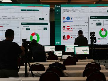 Los resultados preliminares otorgaban a Asfura, del Partido Nacional, 40.06% de los sufragios frente a 39.73% de Nasralla, del Partido Liberal. AP / M. CASTILLO