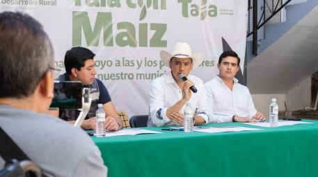 El presidente municipal de Tala, Gerardo Ruiz, dio a conocer los requisitos para formar parte del programa. ESPECIAL