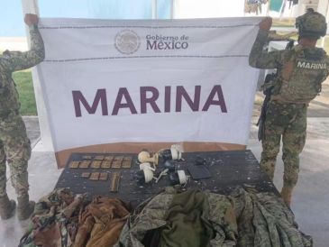 La Secretaría de Marina (Semar) informó que, durante un recorrido de vigilancia efectuado en Huizontla, en coordinación interinstitucional, fue avistada una persona, quién al notar la presencia del personal naval, mostró una actitud evasiva. ESPECIAL