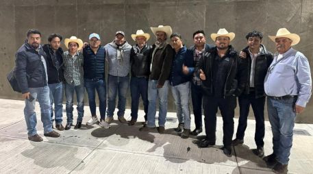 Integrantes del Frente Nacional Para el Rescate del Campo Mexicano FNRCM. ESPECIAL / FACEBOOK FNRCM