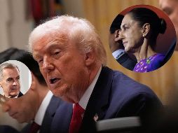 Los tres líderes de América del Norte coincidieron por primera vez en un mismo espacio durante la celebración del Sorteo del Mundial 2026. AP / ARCHIVO