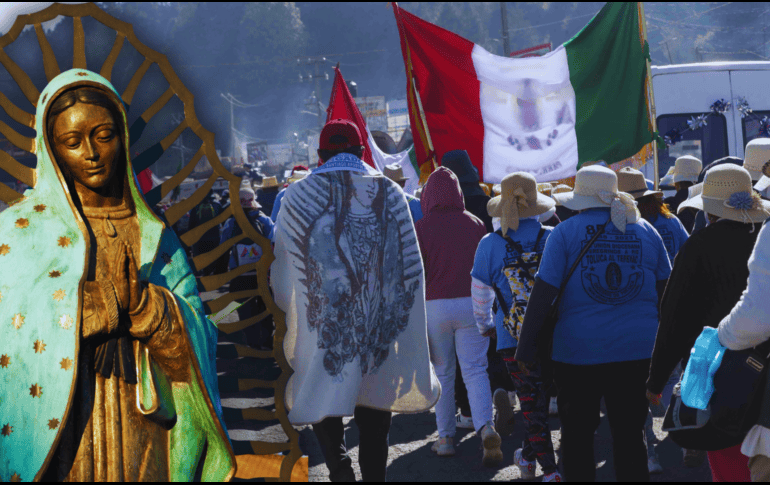 El próximo 12 de diciembre, miles de personas celebran a la Virgen de Guadalupe, una de las figuras más veneradas de la religión católica. SUN / ARCHIVO