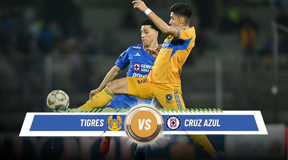 Pareciera ventaja para los Tigres, porque para avanzar a Cruz Azul solo le queda ganar o ganar. ESPECIAL / IMAGO7 y CANVA