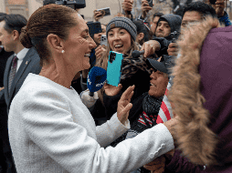 Sheinbaum declaró que la reunión con el presidente de Estados Unidos, Donald Trump, en Washington, la primera que mantienen los dos, fue 