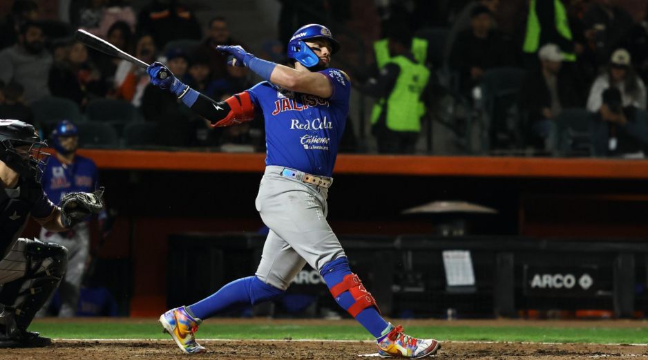 Julián Ornelas produjo las tres carreras de los Charros. CORTESÍA/Naranjeros de Hermosillo
