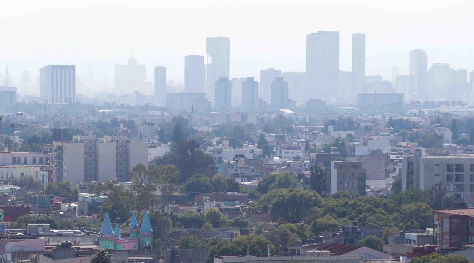 La mañana de este sábado la calidad del aire en la Ciudad de México era mala. SUN/Archivo