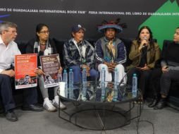 Uno de los integrantes acusó que en la comunidad indígena de San Lorenzo Azqueltán, enfrentan conflictos porque el Crimen Organizado se buscan adueñar del territorio. EL INFORMADOR / A. Navarro