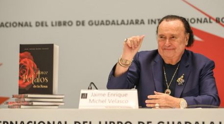 “Catorce pétalos de la rosa” es el tercer libro de Michel Velasco. EL INFORMADOR/A.NAVARRO