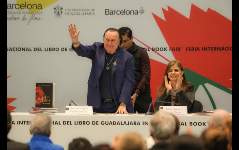 “Catorce pétalos de la rosa” es el tercer libro de Michel Velasco. EL INFORMADOR/A.NAVARRO