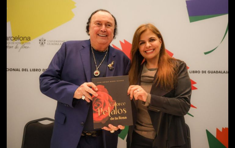 “Catorce pétalos de la rosa” es el tercer libro de Michel Velasco. EL INFORMADOR/A.NAVARRO