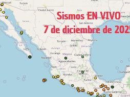 Sismos en México | EN VIVO | 7 de diciembre de 2025. ESPECIAL / SSN