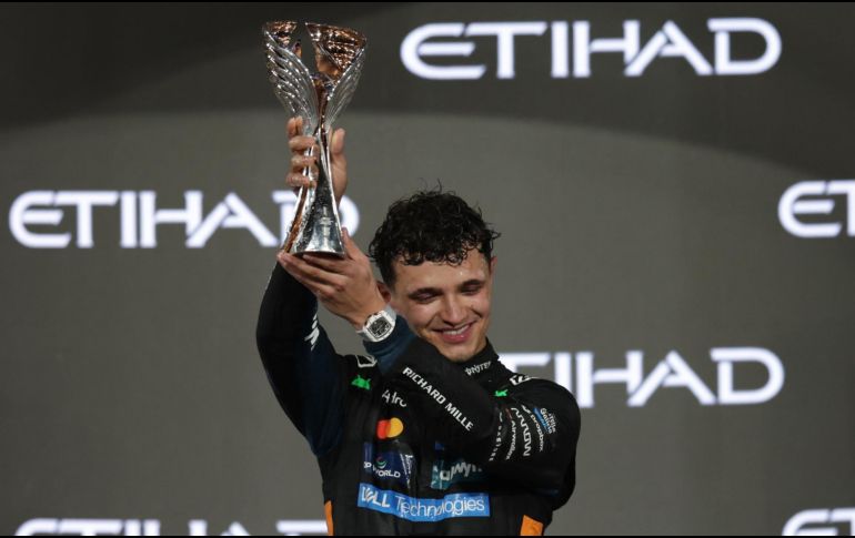 Norris manejó con frialdad quirúrgica. No arriesgó, no tembló, no se distrajo. EFE / A. HAIDER