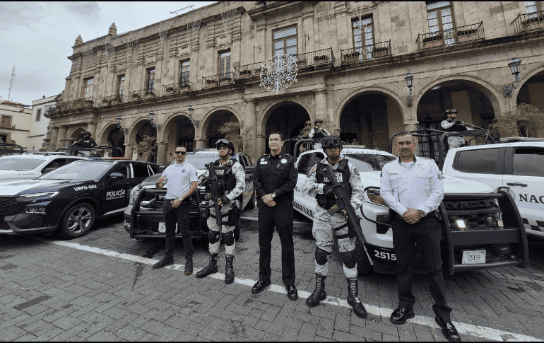Anuncian operativo de vigilancia en colonias de Guadalajara durante fiestas decembrinas. ESPECIAL / Policía de Guadalajara