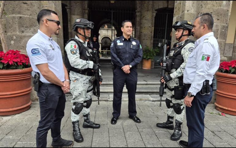 Anuncian operativo de vigilancia en colonias de Guadalajara durante fiestas decembrinas. ESPECIAL / Policía de Guadalajara