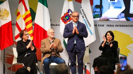 Lo que quedó claro en el acto es que la FIL no solo cambia de invitado: renueva cada año el pacto de celebrar el pensamiento, la imaginación y la lectura como fuerza común. EL INFORMADOR / J. ACOSTA