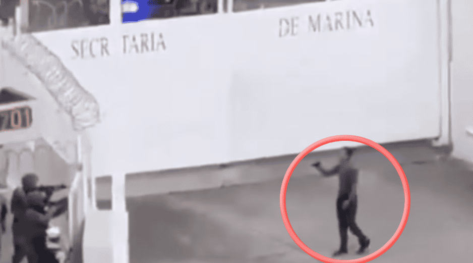 La Secretaría no especifica si el objeto era un arma o una réplica. ESPECIAL