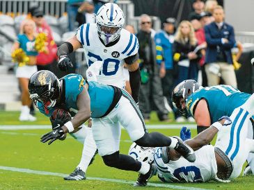 Los Jaguars han ganado 11 juegos en fila en casa enfrentando a los Colts. AP