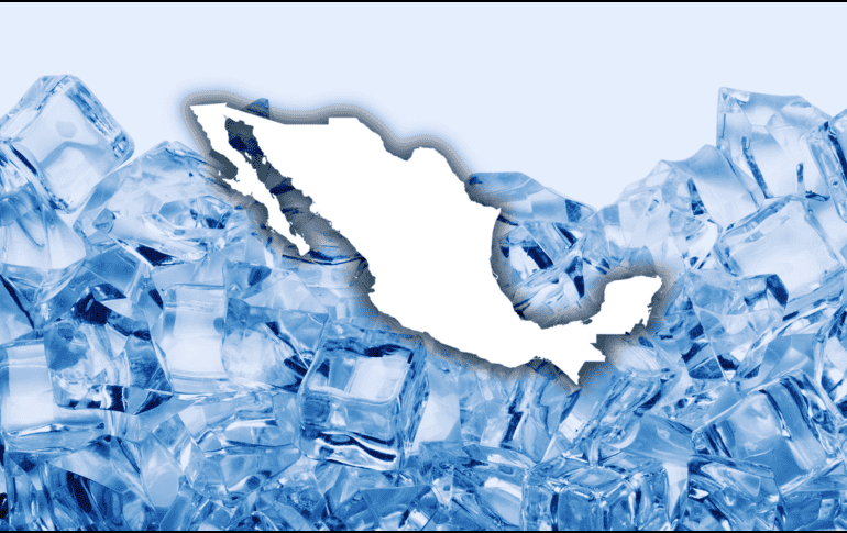 El frente frío núm.19 se extenderá sobre la península de Yucatán y sureste del país a partir de mañana. ESPECIAL / CANVA