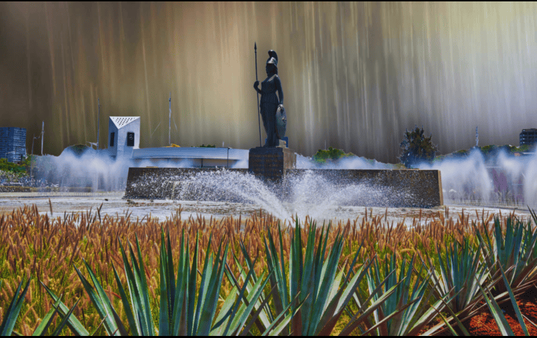 El pronóstico de lluvia para este día en Guadalajara es del 54% y seguirá siendo alto mañana martes, alrededor del 64%. ESPECIAL / CANVA