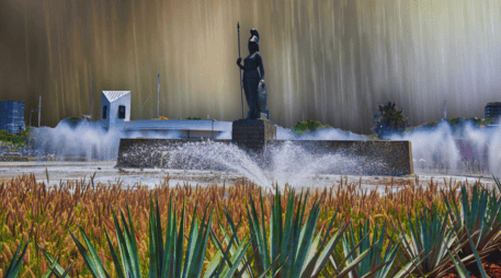 El pronóstico de lluvia para este día en Guadalajara es del 54% y seguirá siendo alto mañana martes, alrededor del 64%. ESPECIAL / CANVA