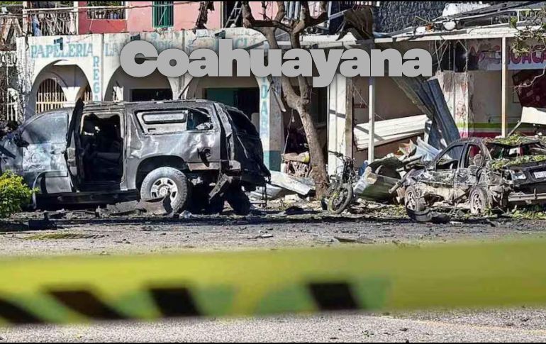 Así, el saldo hasta el momento por la explosión es de seis personas muertas, cuatro de ellas policías comunitarios de Coahuayana, y seis heridos. SUN / ARCHIVO