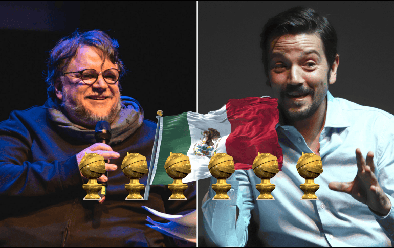 En estas categorías competirán Guillermo del Toro y Diego Luna dentro de los Globos de Oro. SUN / ARCHIVO