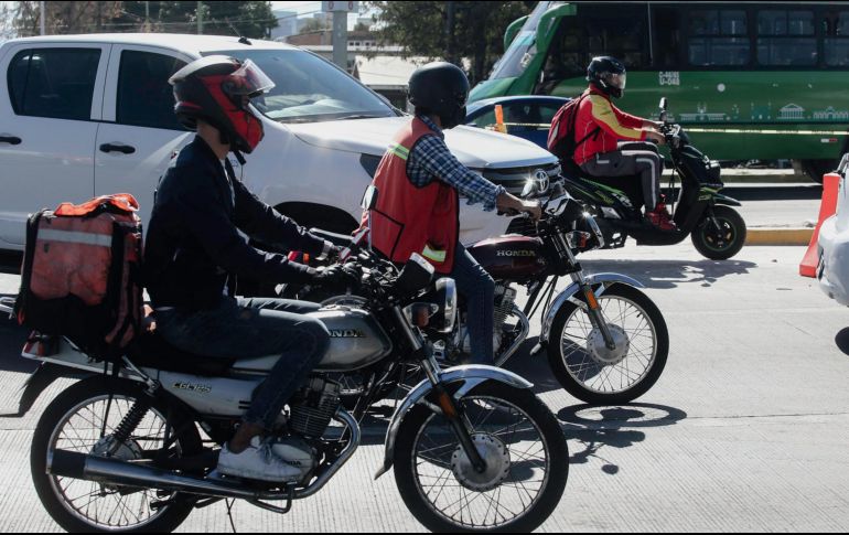 Entre 2010 y 2025, el número de motos en Jalisco se multiplicó seis veces, hasta superar el millón de unidades. EL INFORMADOR/Arhcivo