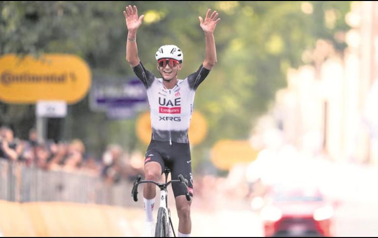 Isaac Del Toro recibió el Premio Nacional de Deportes en lo profesional y tiene beca de Conade rumbo a Los Ángeles 2028. EFE / ARCHIVO
