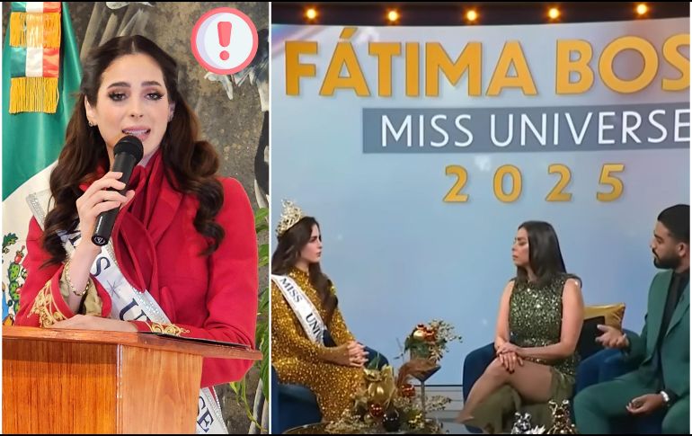 Entrevistadores de Telemundo revelaron que Fátima Bosch los abandonó durante una entrevista. EFE / ARCHIVO / ESPECIAL YouTube La Mesa Caliente