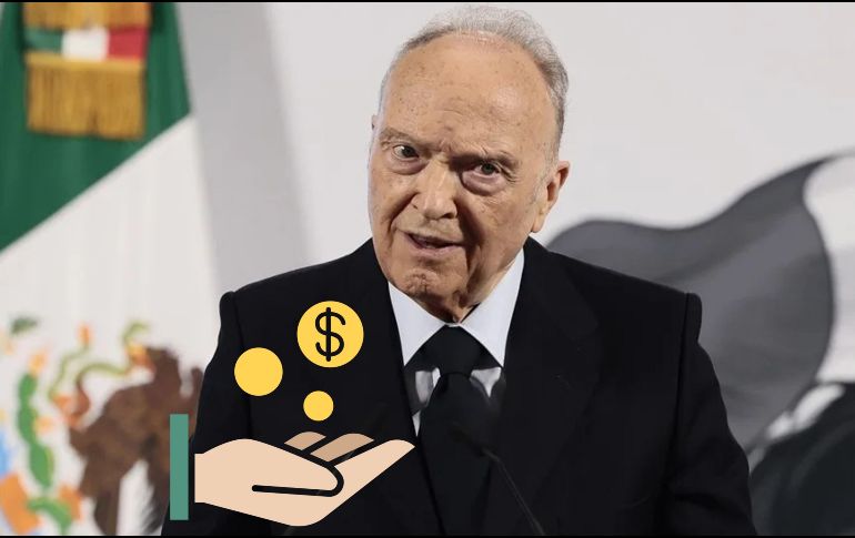 Alejandro Gertz Manero cuenta, desde el 1 de enero de 2025 hasta el 31 de diciembre de este año, con una suma básica de cobertura de 7 millones de pesos potenciada hasta los 20 millones de pesos. EFE / ARCHIVO