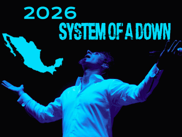 System of a Down regresará a México en 2026: esto es todo lo que debes saber del anuncio. NTX / ARCHIVO