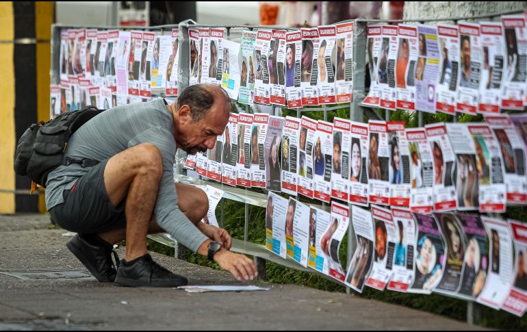 El colectivo cuestionó los avances tras la creación de la Secretaría de Inteligencia y Búsqueda de Personas. EL INFORMADOR/ ARCHIVO