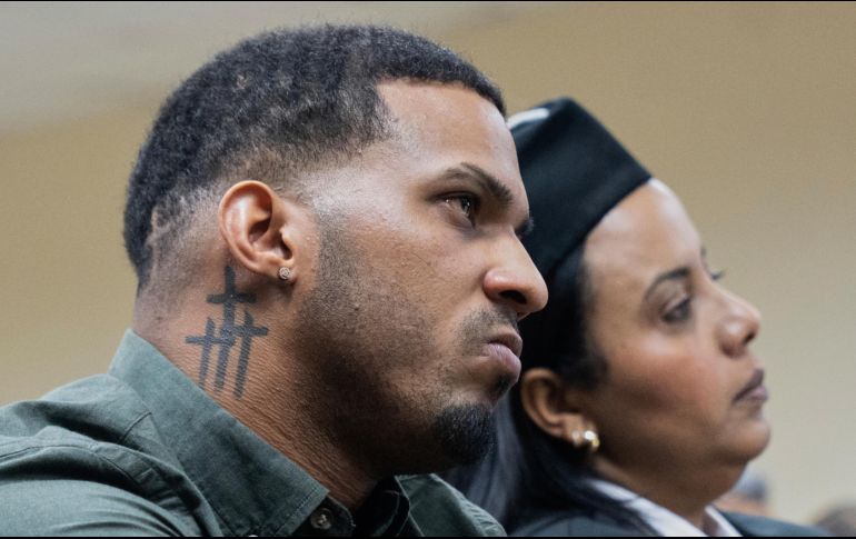 El beisbolista es juzgado por abuso sexual de una adolescente, sentenciado en primera instancia a dos años de prisión. AP/F. Afonso