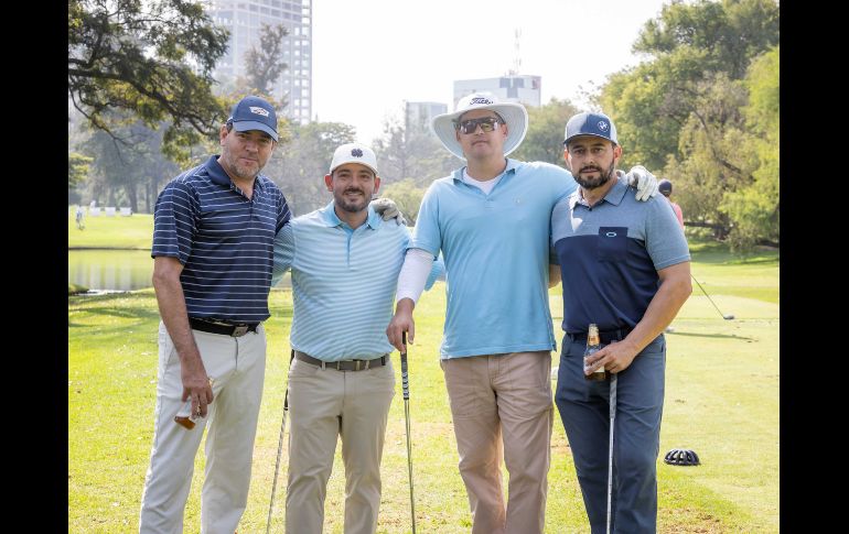 Fernando López, Jonathan Sheridan, Diego Chávez y José Luis Cárdenas. GENTE BIEN JALISCO / Revista del 12 de diciembre 2025