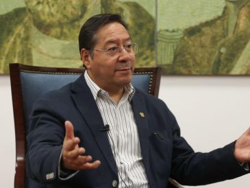 La gestión de Arce, del Movimiento al Socialismo (MAS), terminó el pasado 8 de noviembre. EFE / ARCHIVO