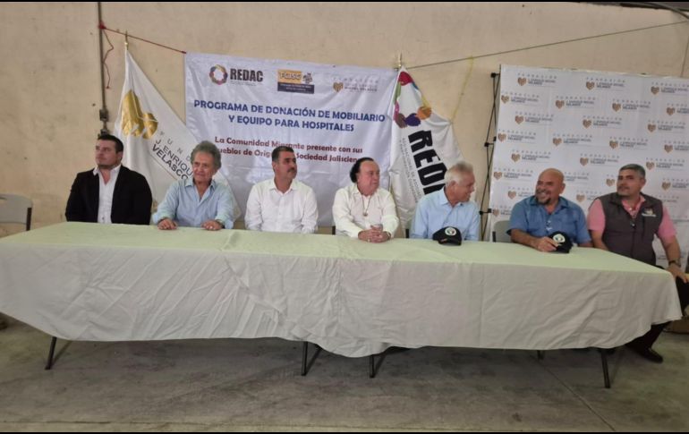 Jaime Enrique Michel Velasco, presidente de la Fundación y de Redac, agradeció a los paisanos por este gesto de generosidad. ESPECIAL